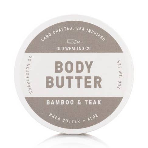 Old Whaling Company - Wholesale Body Balm/Butter - Bamboo & Teak Body Butter (8oz)0