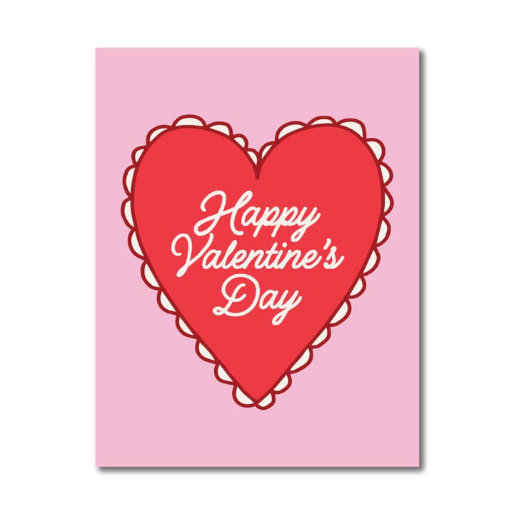 Happy Valentine's Day Love wenskaart voor wholesale door Amberhill