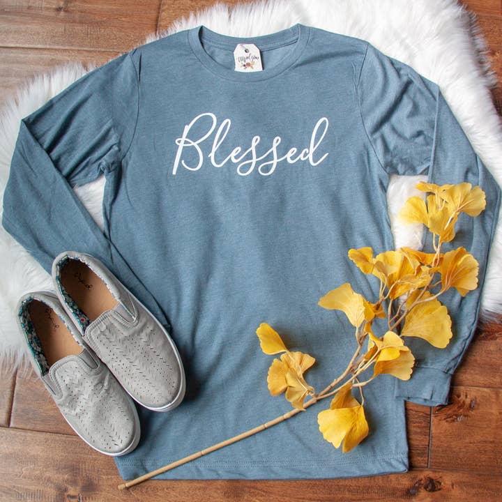 Blessed Crew Longsleeve for wholesale by EllyandGrace