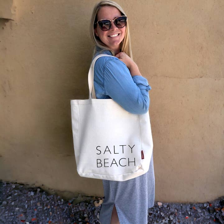 521handmade - Wholesale Tote bag – Women's - Salty Beach Canvas Tote Bag4