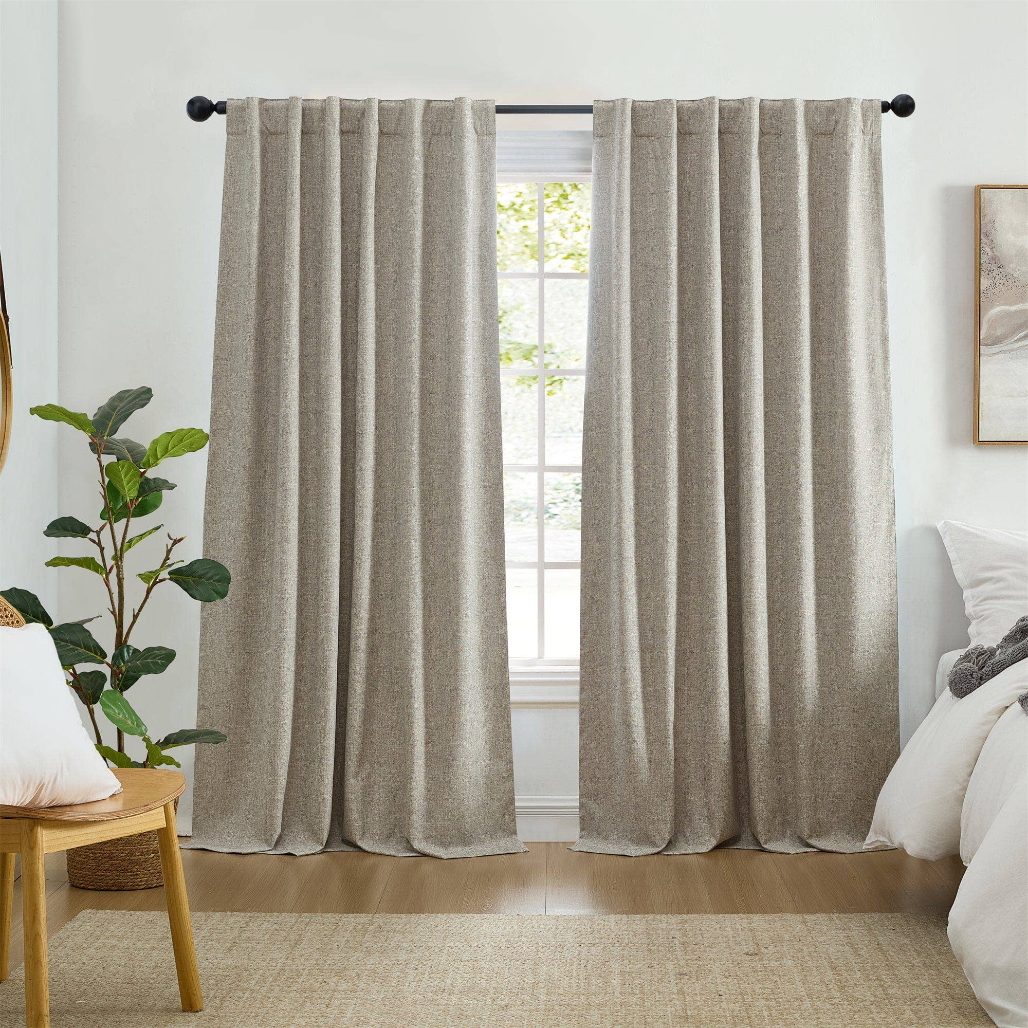 Threadmade Home - Wholesale Curtain - Solace Max-Blackout Solid Texture Window Curtain Panel17