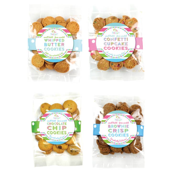 Oh, Sugar! - Wholesale Cookie - Cookie Tub - Everyday Mixed Flavors - Includes 42 Bags1