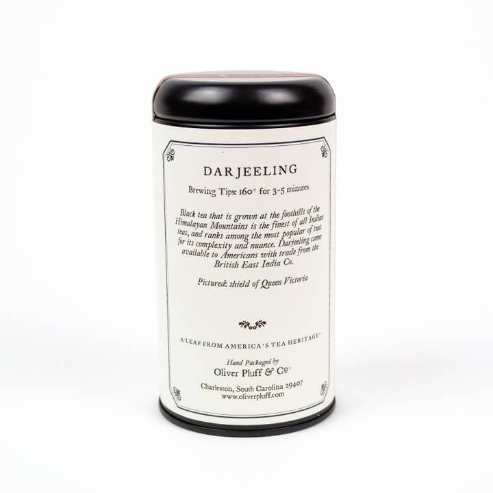 Oliver Pluff & Company - Venta al por mayor Tés a granel - Darjeeling - Té suelto en lata de té3