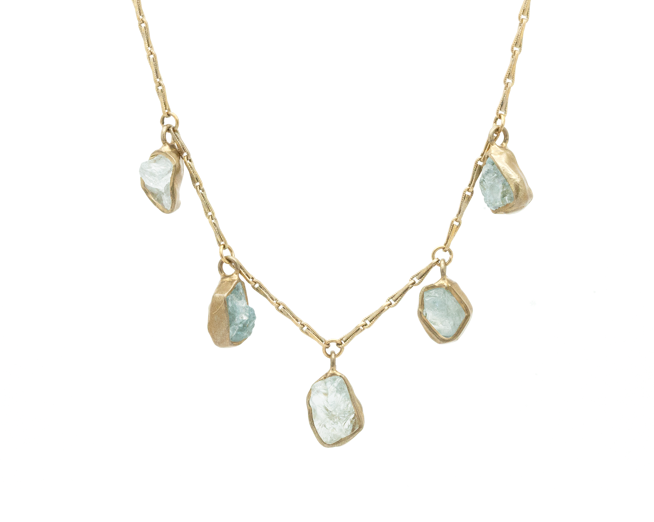 Emilie Shapiro Jewelry - Vente Colliers à pendentif - Collier Immersion 5 Pierres3