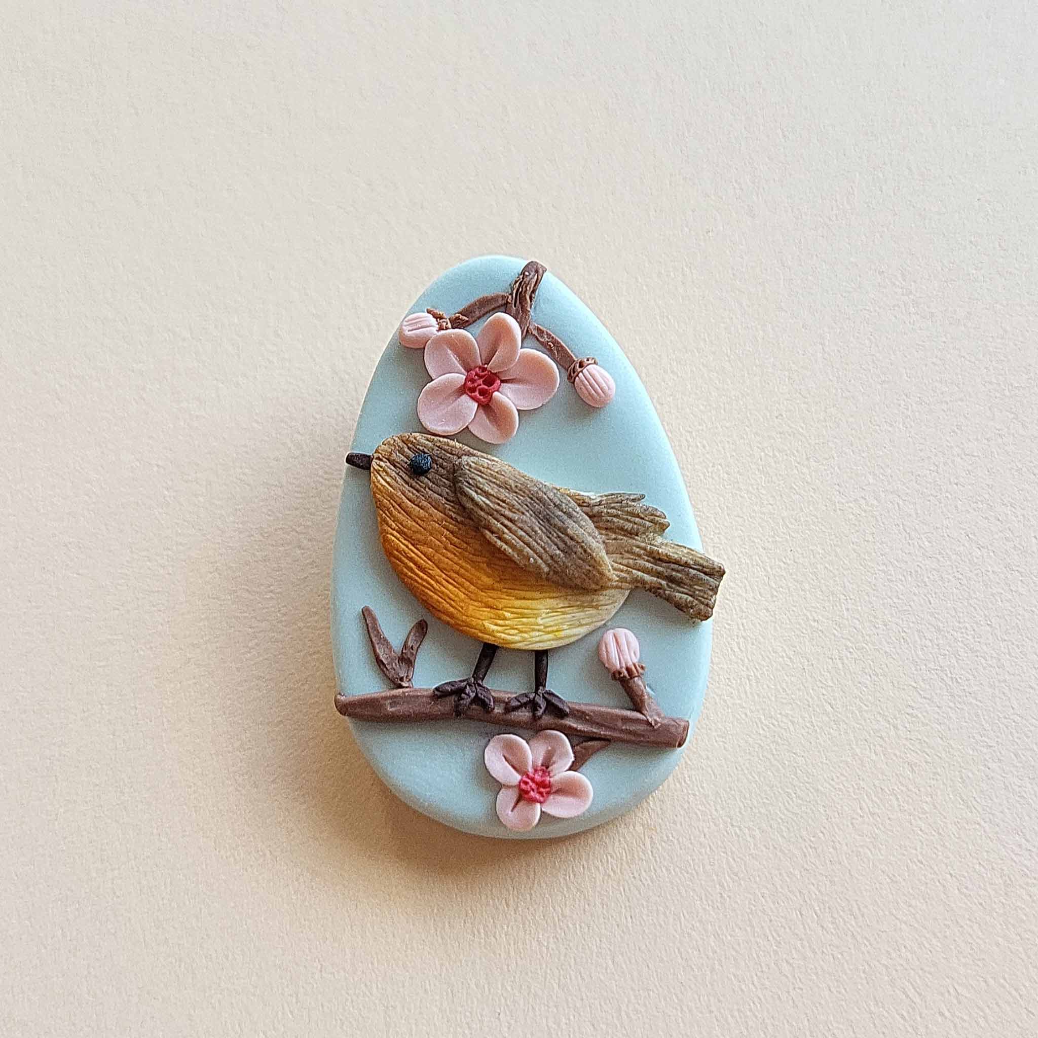 NoomCottageClay - Wholesale Brooch - Cute Bird Brooch • Handmade Brooch0