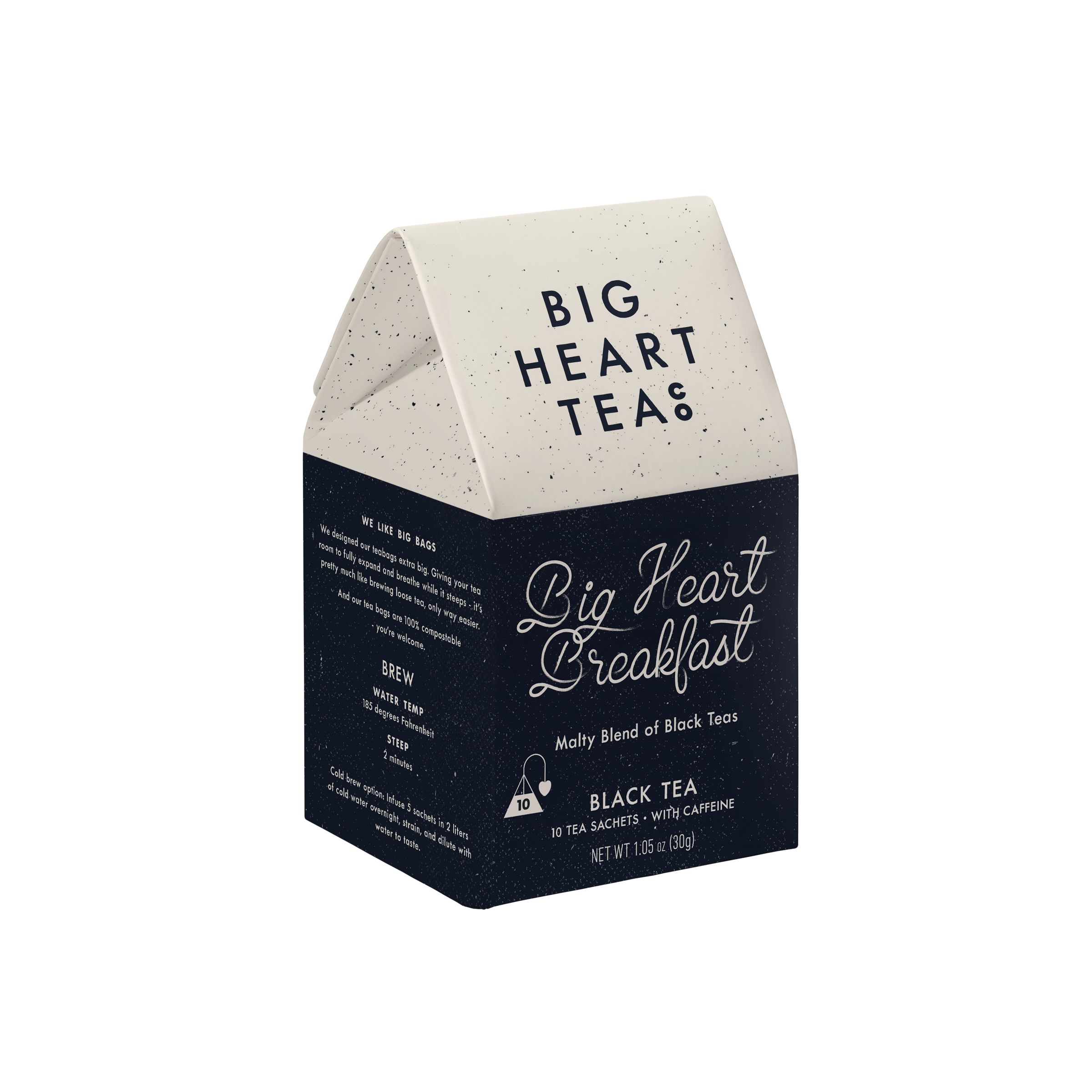 Big Heart Tea Co. - Wholesale Tea Bags - Big Heart Breakfast Blend 10 ct Tea Bags0