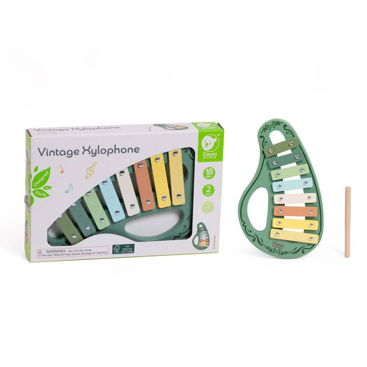 Hippychick - Wholesale Musical Toy - Kids & Baby - Classic World - Vintage Xylophone