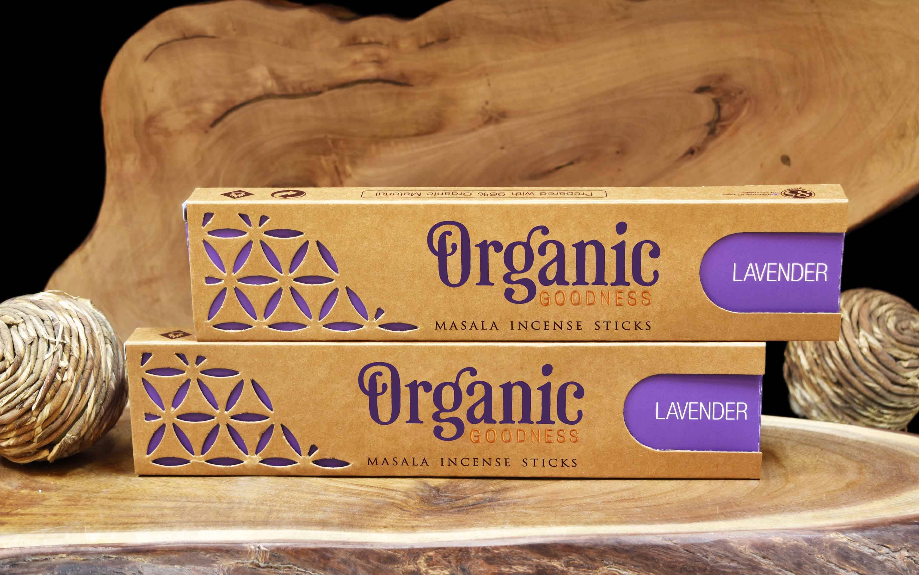 R. Expo/Song of India - Wholesale Incense - Organic Goodness Incense Lavender