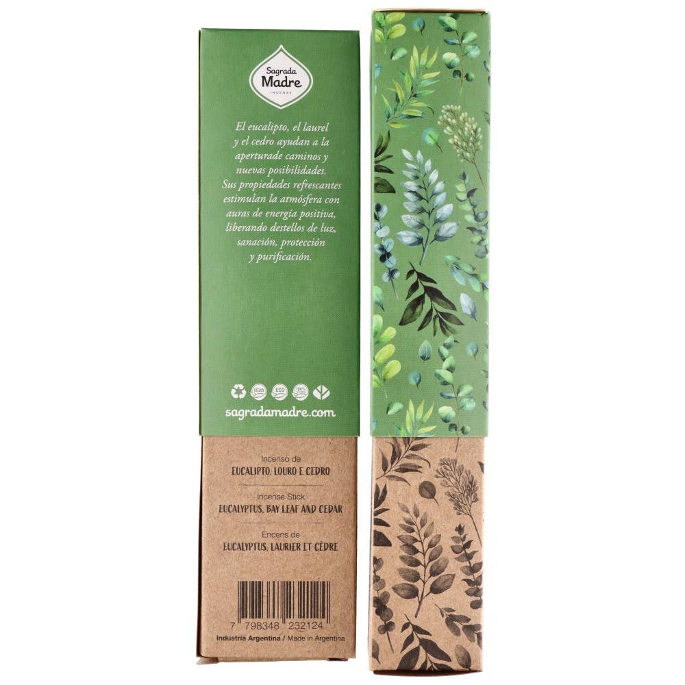 Vives de la Cortada S.L - Wholesale Incense - Sahumerio Eucalyptus, Laurel and Cedar - Sagrada Madre2