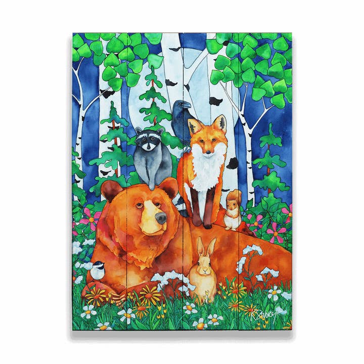 Creatures Great and Small - Wood & Metal Wall Art for wholesale by Old Wood Signs