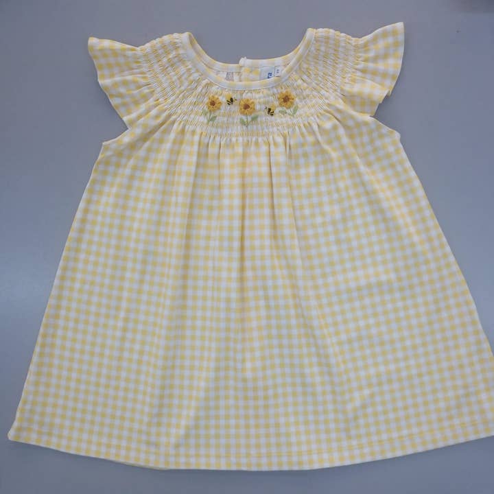 The Golden Meadow Dress - Interlock Pima Cotton for wholesale by The Blue Zebra