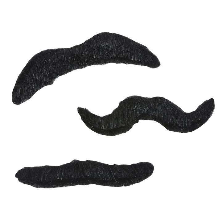 La Luna Bella - Toys - Wholesale Classic Toy - Kids - 3.5" 3 PC MUSTACHE SET LLB kids toys1