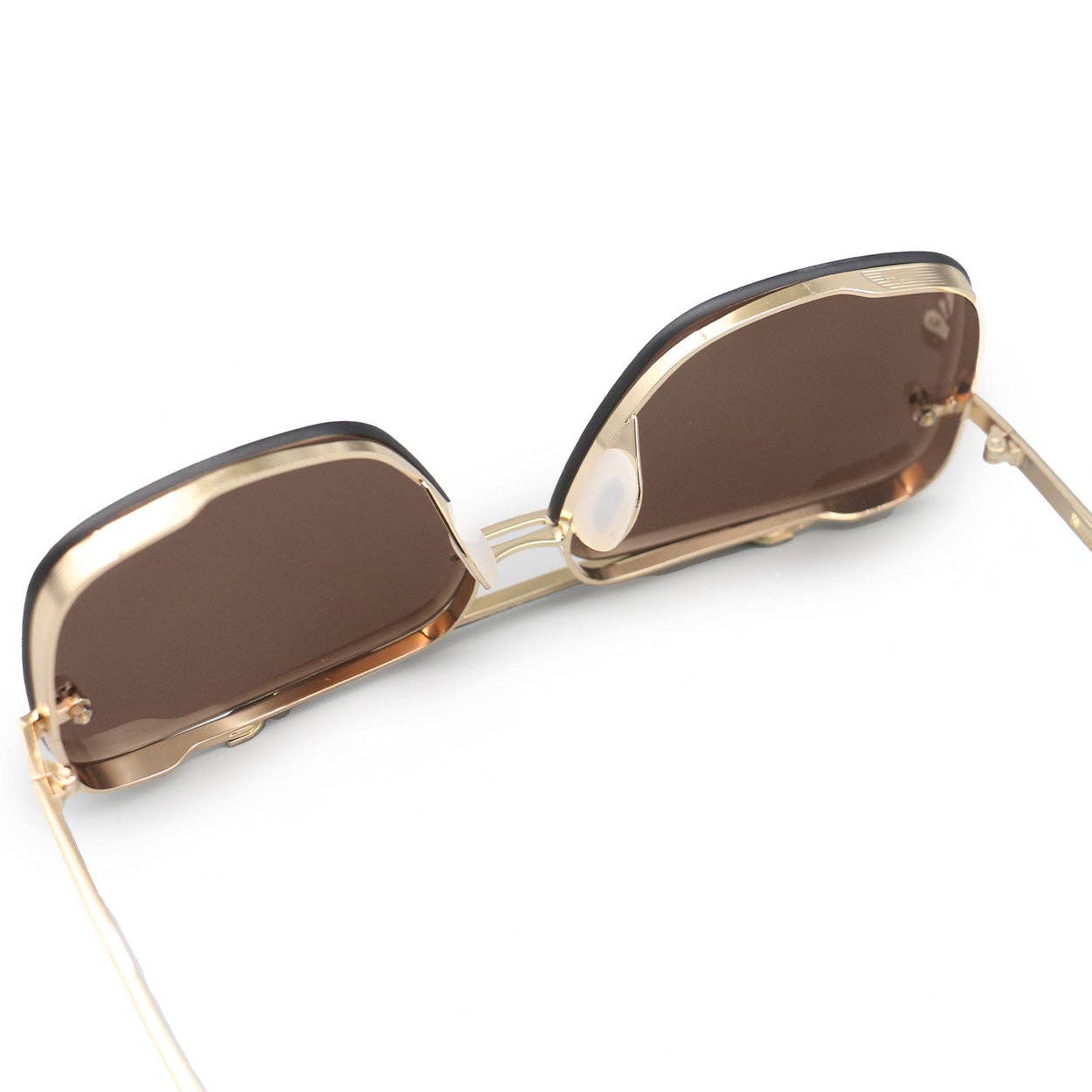 TOPFOXX - Vendita all'ingrosso Occhiali da sole - Unisex - Bella Specchiato Bronzo - Occhiali da Aviatore Senza Grovigli6