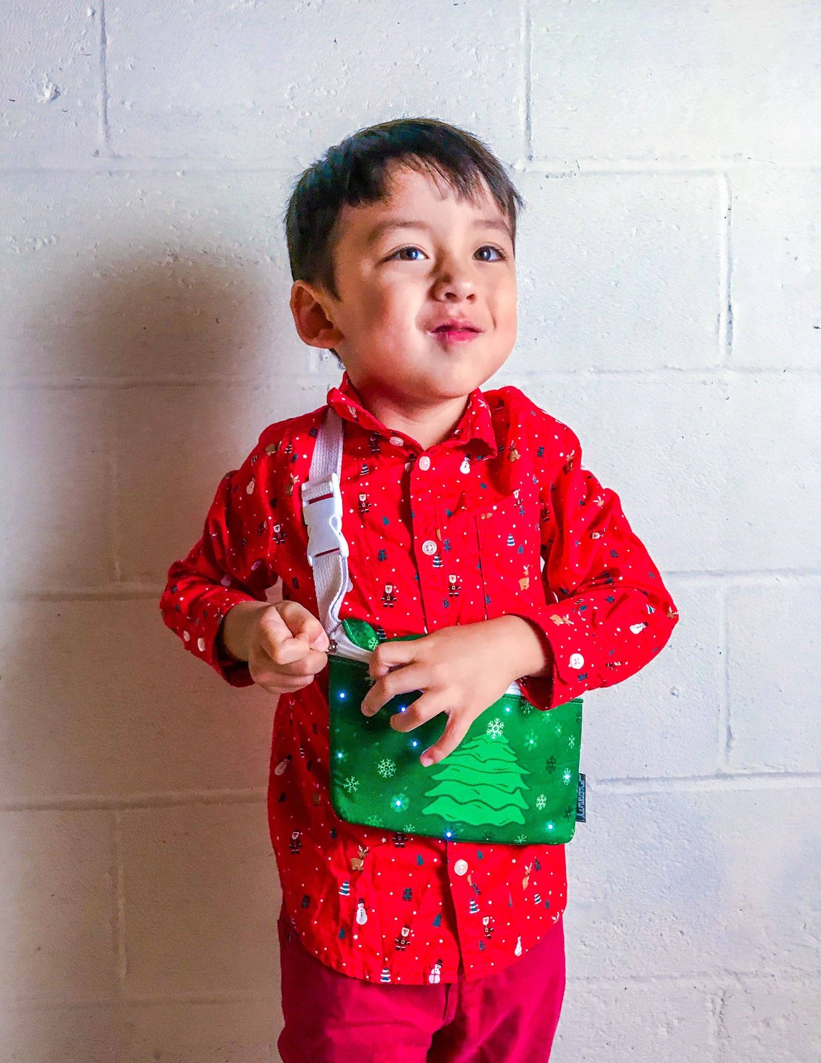 Fydelity - Wholesale Heuptasje - Dames - 43301: HOLO.DAZE Heuptasjes | LED VLOKKEN BOOM8