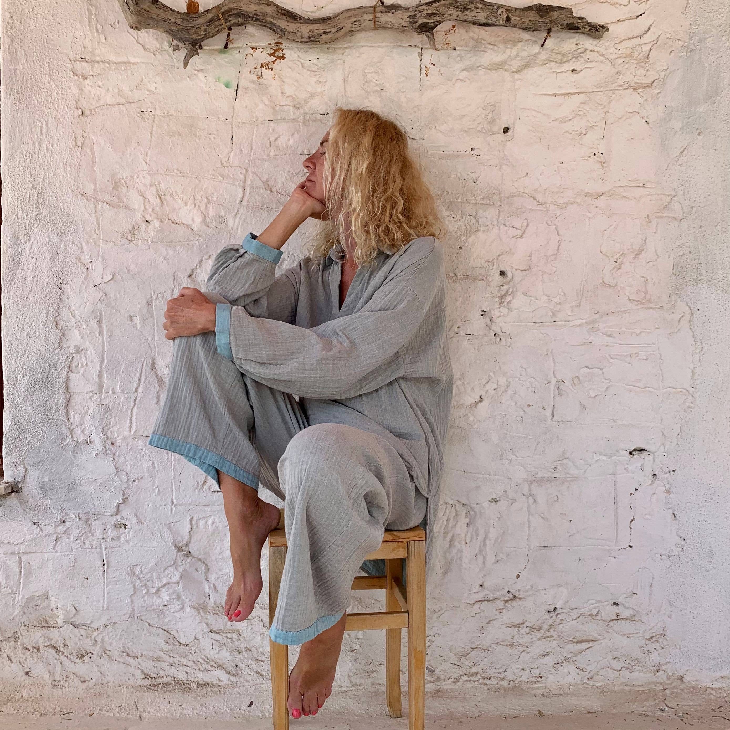 loom.ist – Großhandel Hose – Damen – Muslin-Hose zum Entspannen6