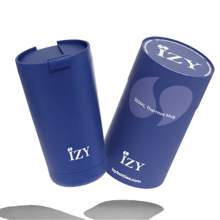 Tazza Termica Blu Isolata per Caffè per la vendita all'ingrosso da parte di IZY Bottles