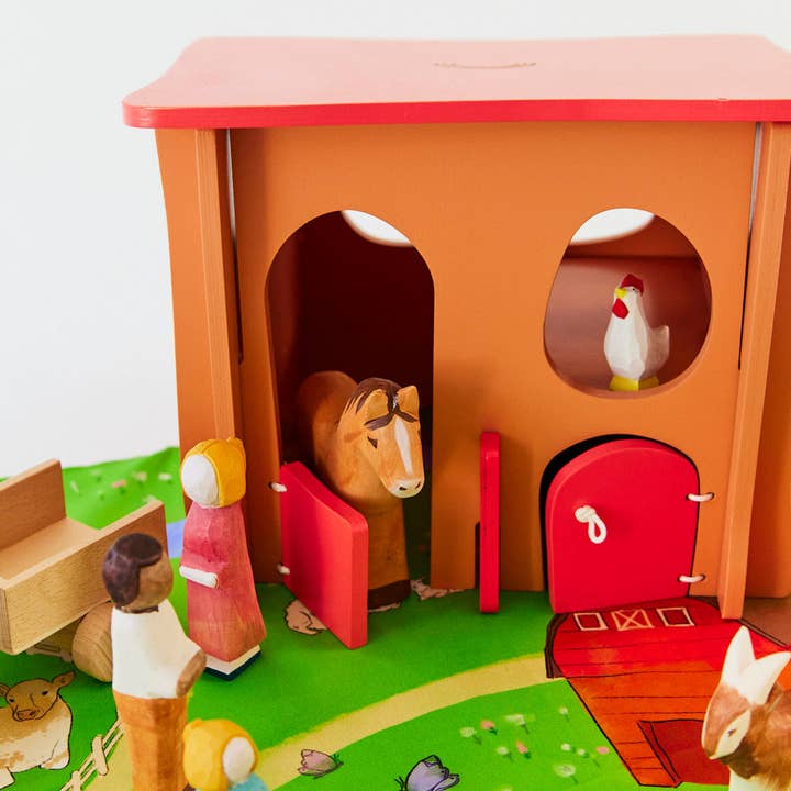 Sarah’s Silks - Wholesale Wood Toy - Kids - Wooden Meadowbrook Barn2