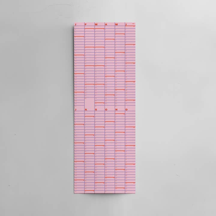 Human Empire - Wholesale Calendar - PINK Wall Calendar 20266