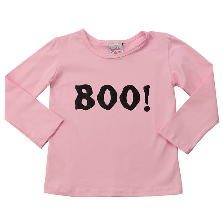 Boo Long Sleeve Shirt for wholesale by Sparkle Sisters by Couture Clips