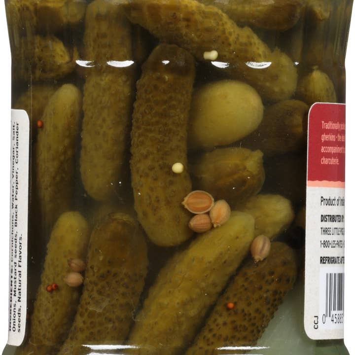 Three Little Pigs - Wholesale Pickled Vegetables - Cornichons - "Traditional"3
