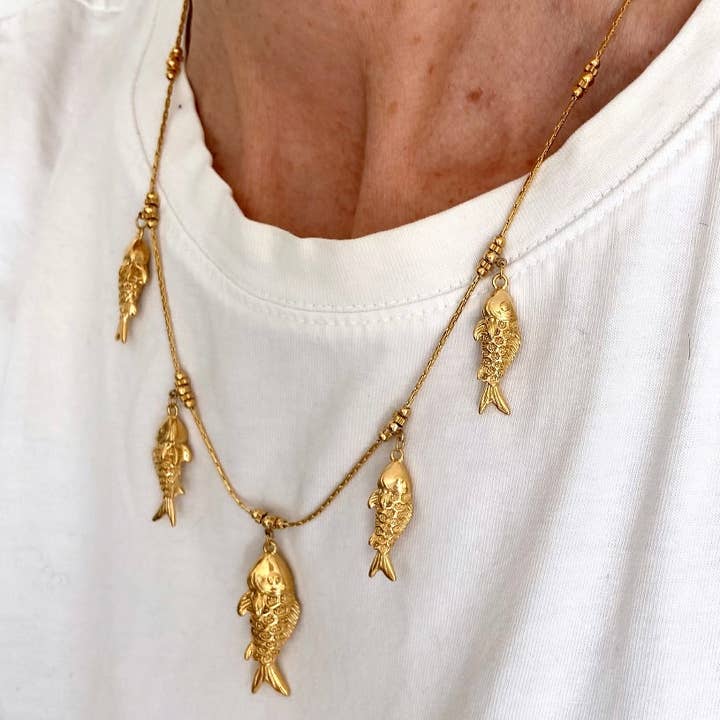 Ma Cocotte - Wholesale Pendant/Charm Necklace - Pesci necklace