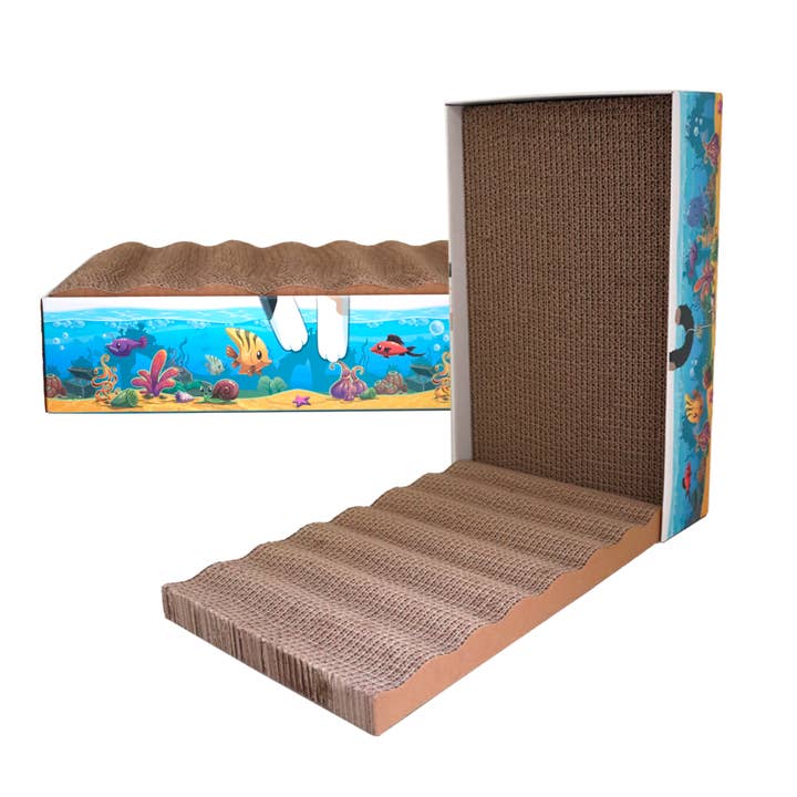 Cardboard scratching post - Multiscratcher 6in1 - Croci for wholesale by Croci S.p.A.