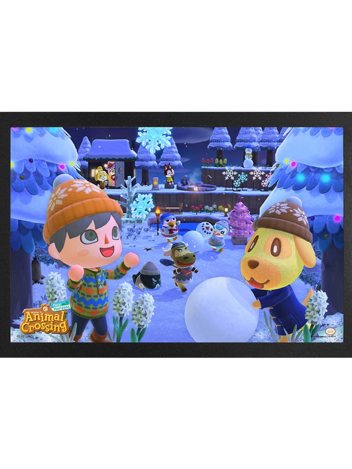 Animal Crossing NH - Winter Framed Print for wholesale by Pyramid America