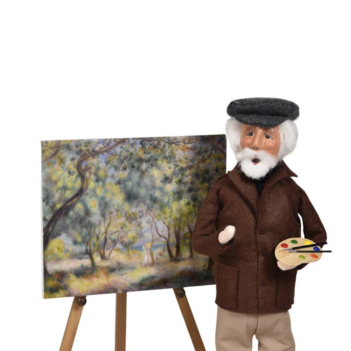 Byers' Choice Ltd. Pierre Renoir w/ Easel 2267R (New 2026) for wholesale by Byers Choice