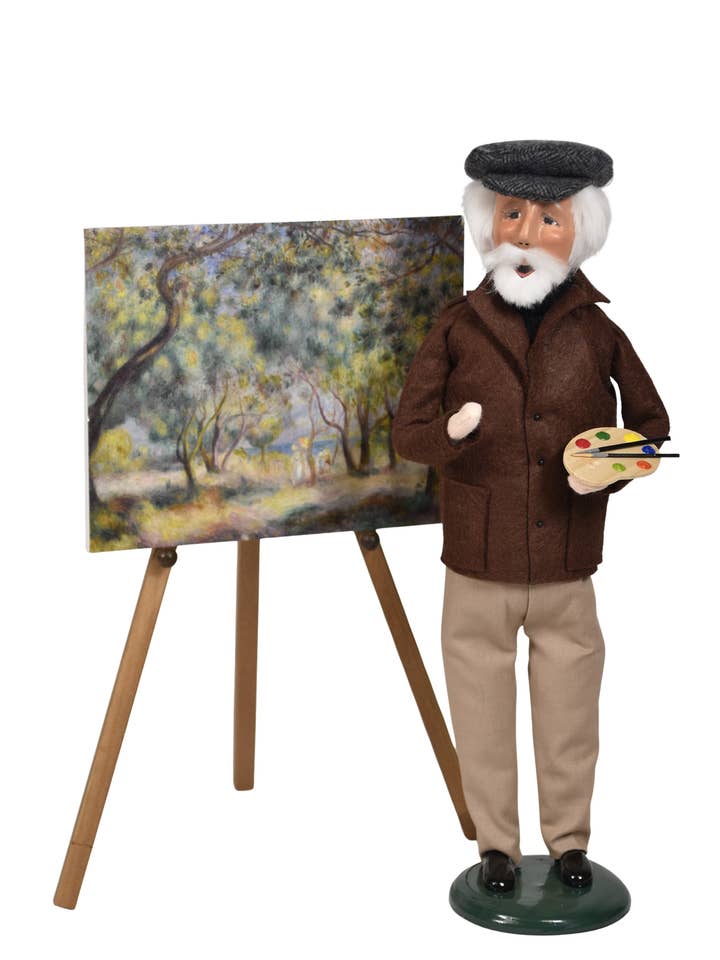 Byers' Choice Ltd. Pierre Renoir w/ Easel 2267R (New 2026) for wholesale by Byers Choice