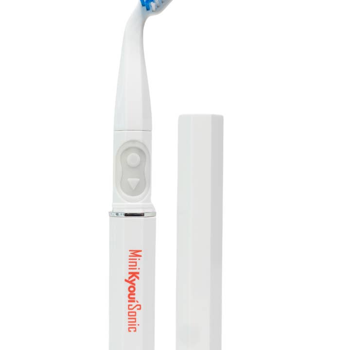 Curvy Oral Care - Wholesale Toothbrush - Kids & Baby - Mini Sonic Angled Electric Toothbrush for Kids XMAS0