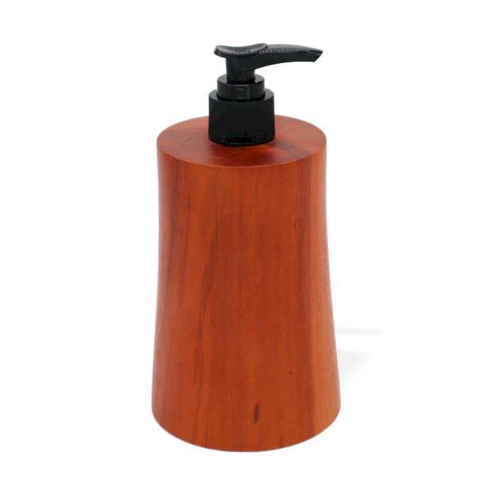 AW Artisan - Wholesale Soap Dispenser - Natural Teak Wood Soap Dispenser - Cone