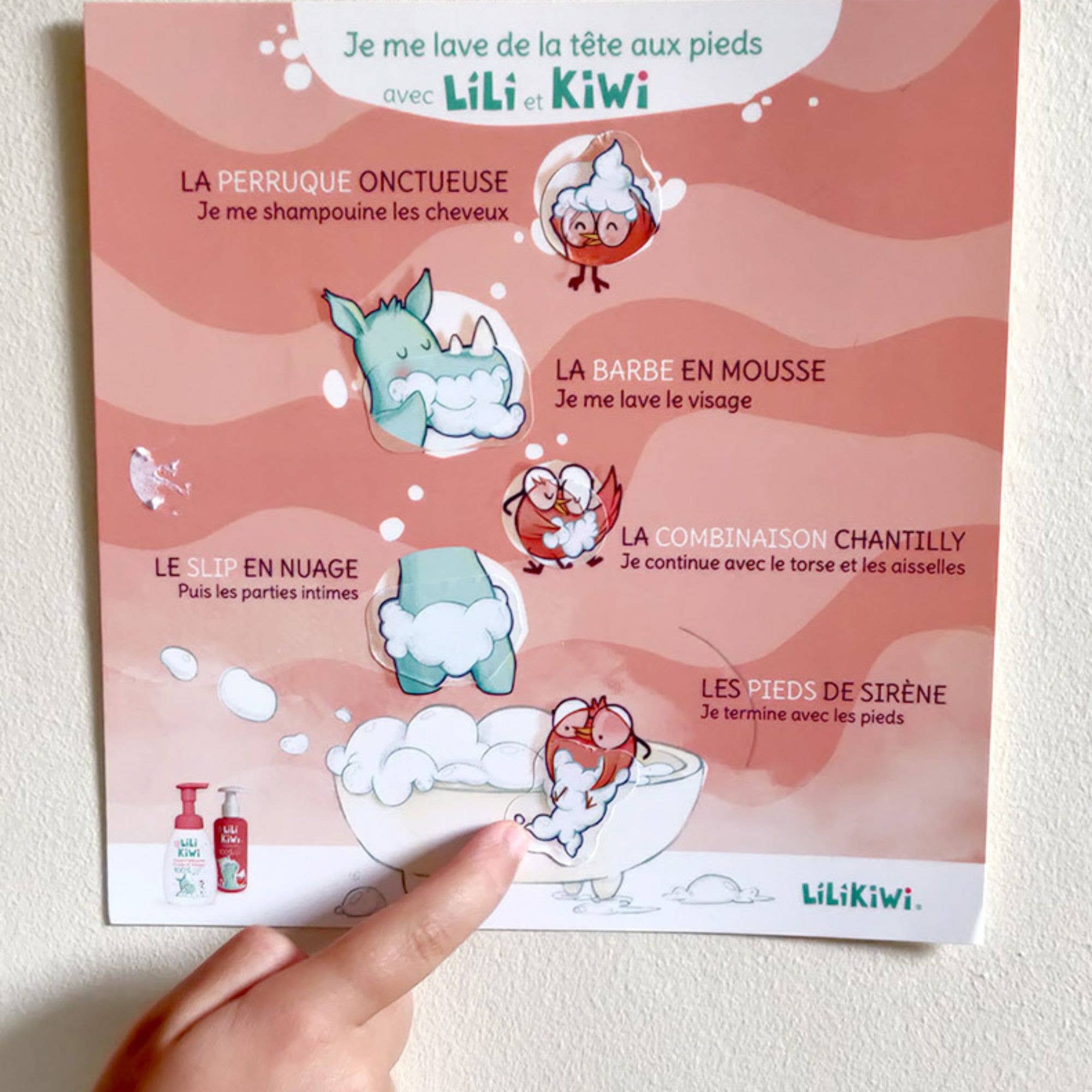 lilikiwi.france - Wholesale Bordspel - Mijn Eerste Biologische Hygiëneroutine - 100% van natuurlijke oorsprong5