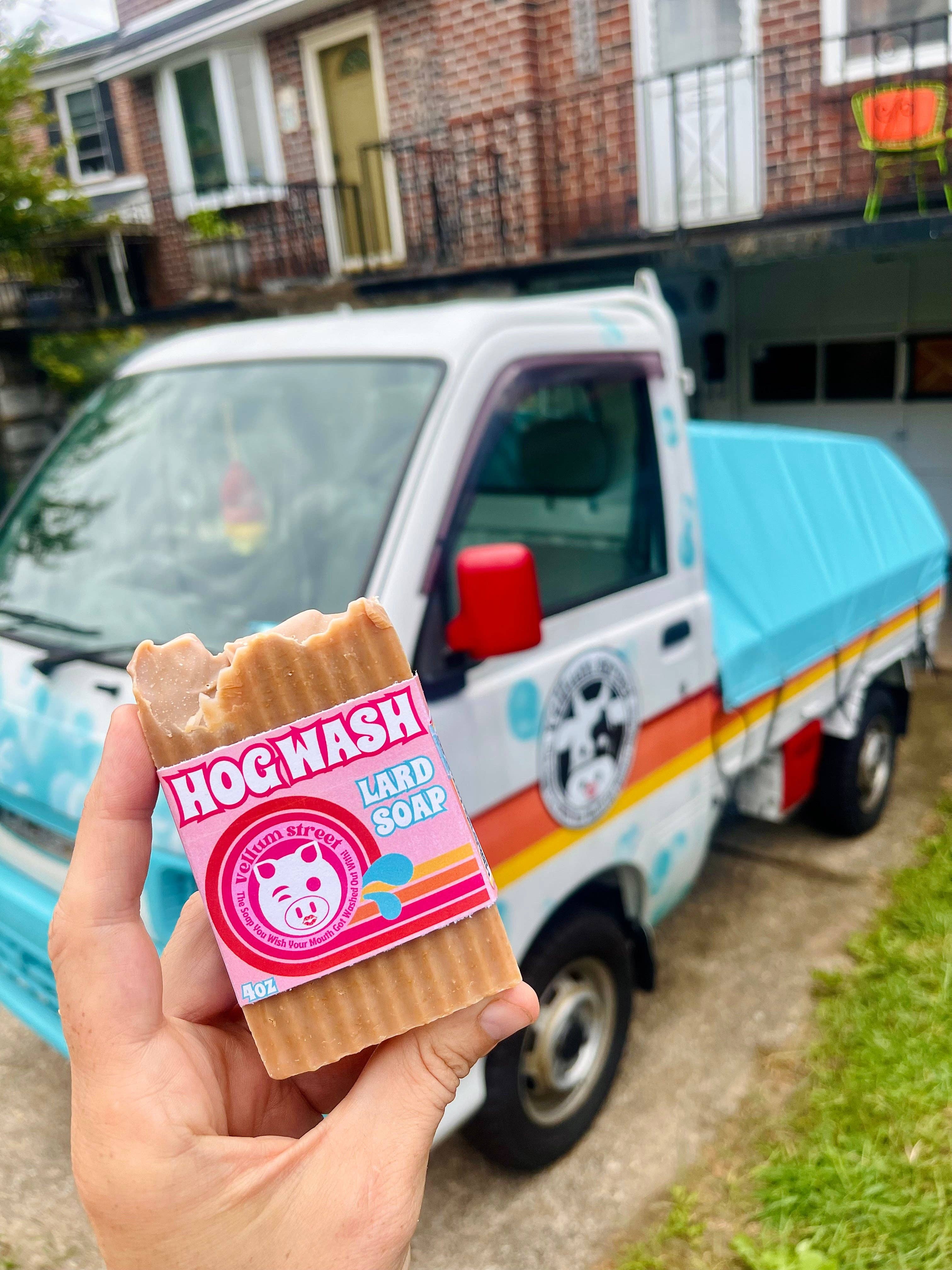 Vellum Street - Wholesale Bar Soap - Hog Wash Lard Soap7