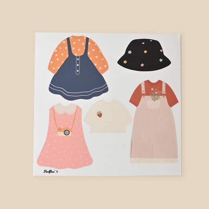 Ferflex - Wholesale Magnet - Kids & Baby - MAGNETIC DOLL - FIGURE TO DRESS UP - GIRL8