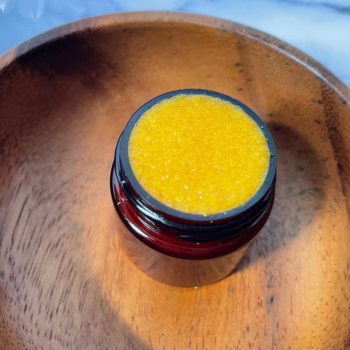 Mellow Melanin LLC - Wholesale Lip Scrub/Polish - Turmeric Lip Sugar Scrub