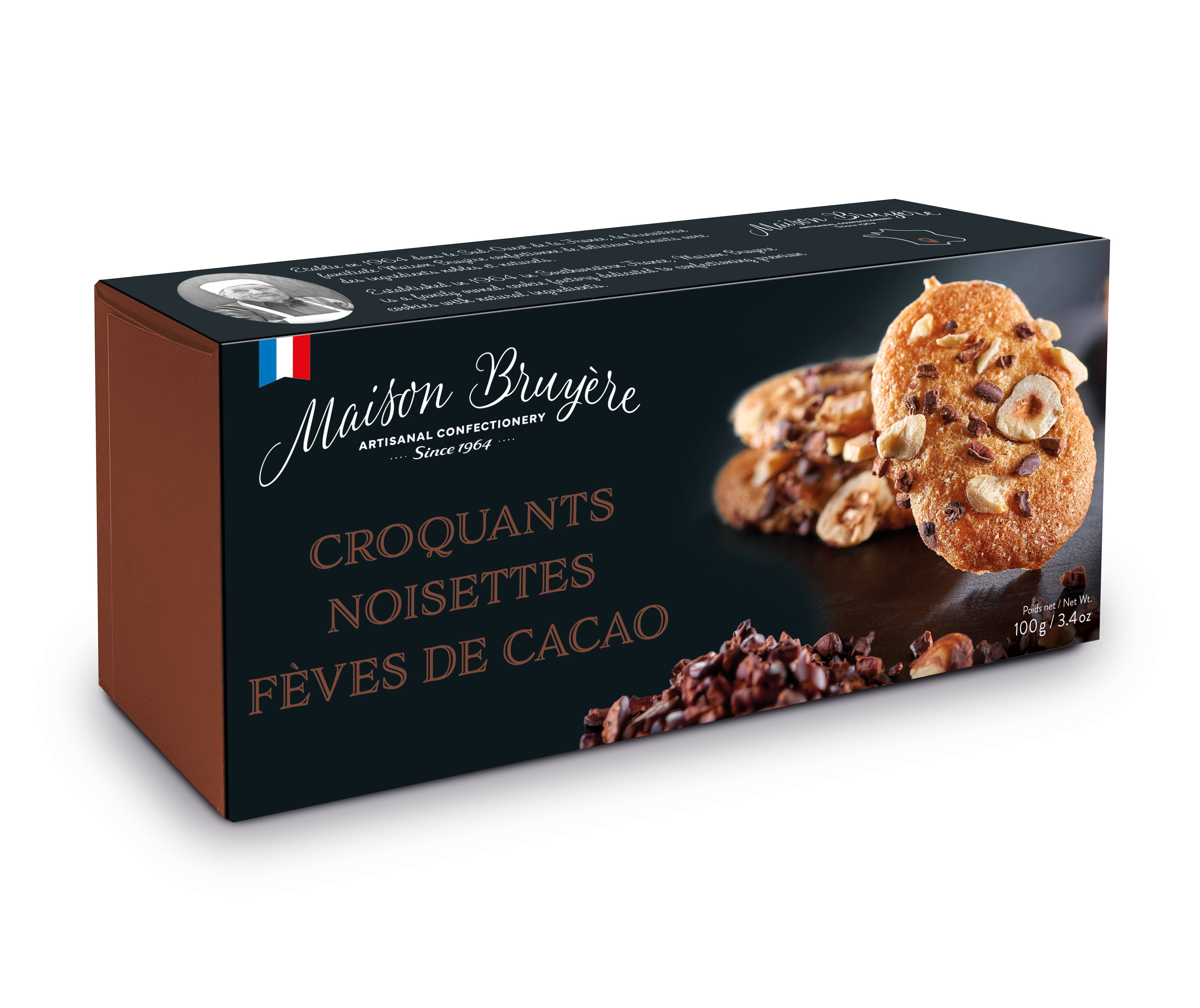 Maison Bruyere - Wholesale Biscuit - Cacao Nibs Hazelnut Cookies