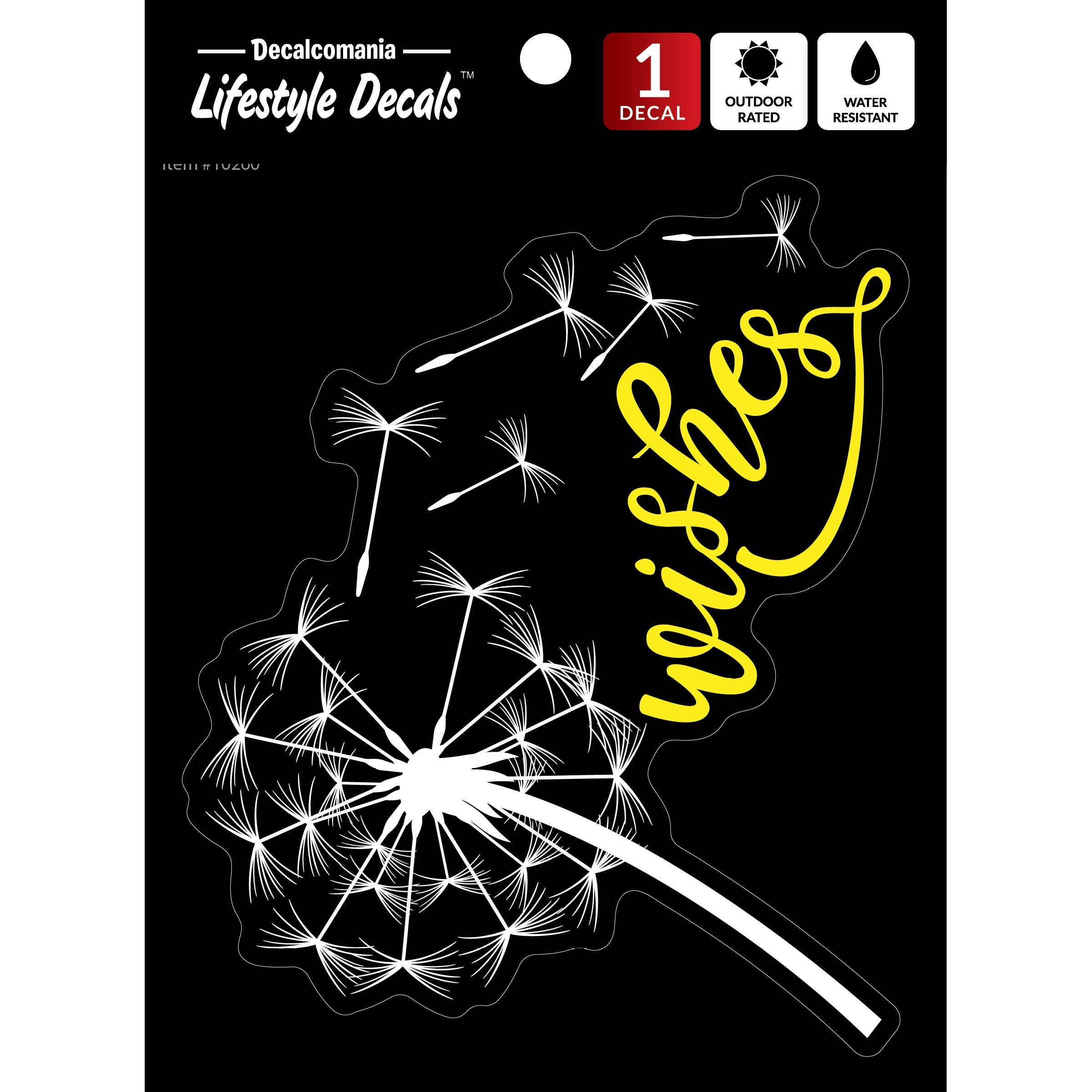 Decalcomania - Wholesale Sticker - Dandelion Wishes Car Sticker Decal0