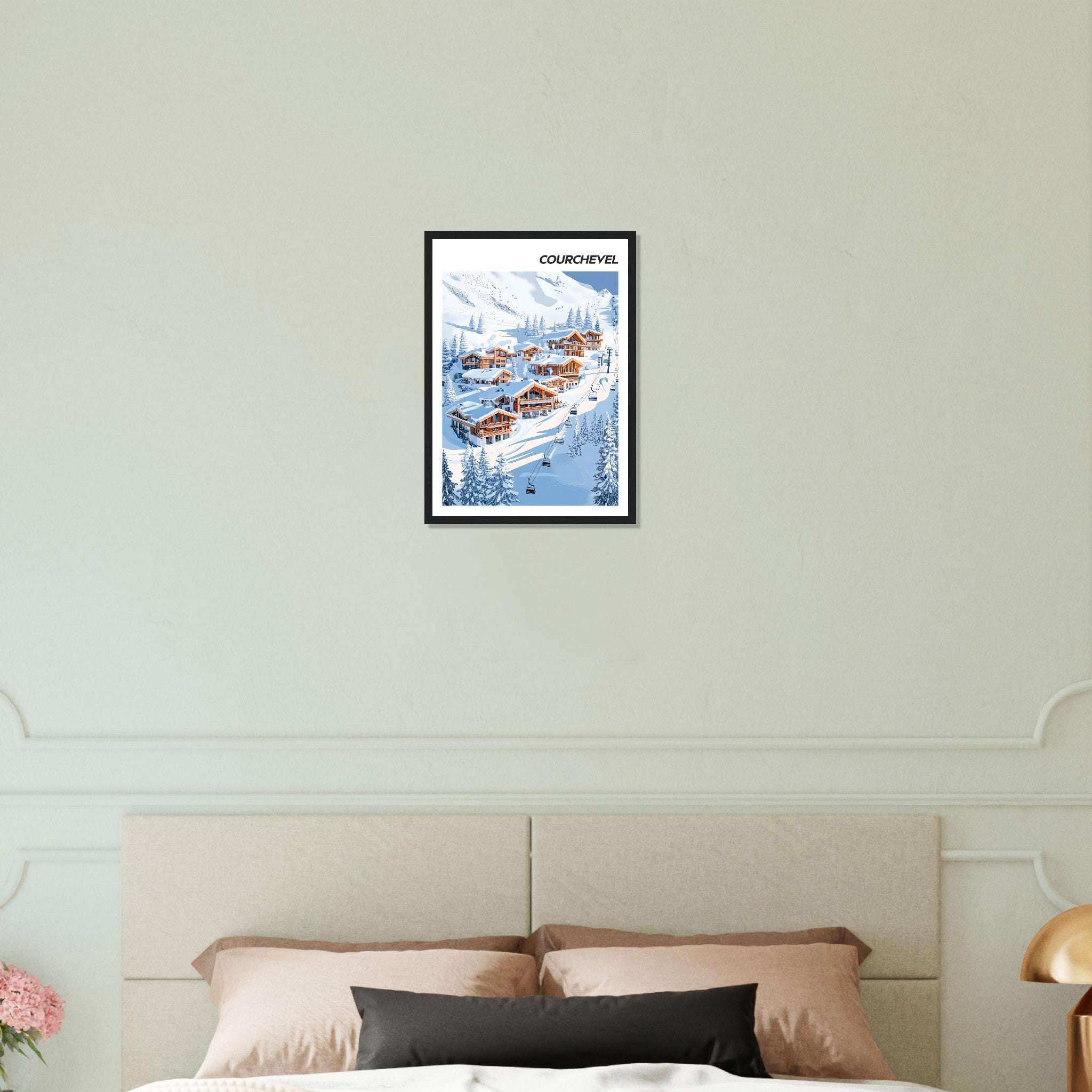 Kokodaac - Wholesale Kunstprint - Chalets en bergtoppen3