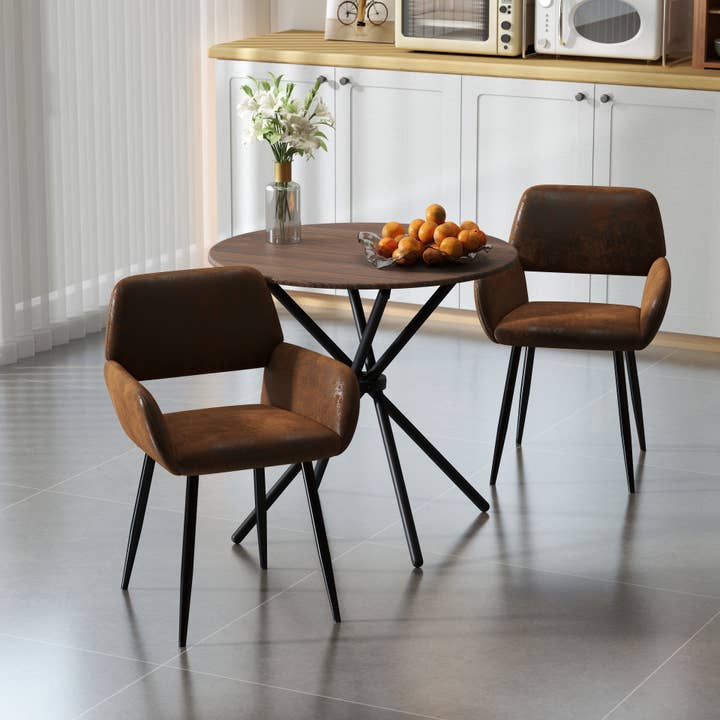 39F Inc. - Wholesale Side Table - 31.5IN Round Dining Table for for Dining, Coffee Break Work7