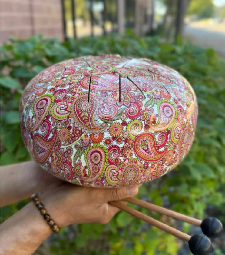 Lungta Imports - Vendita all'ingrosso Strumenti musicali - Tamburo Steel Tongue handpan musicale con borsa per trasporto13