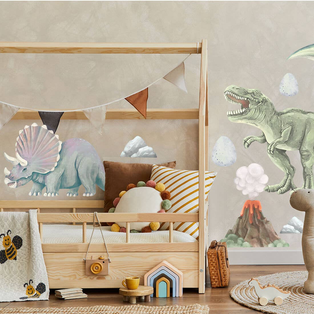 Pastelowe Love - wall sticker & wallpaper co. – wholesale Wall decal/stickers – Wall Sticker | Dinosaurs I1