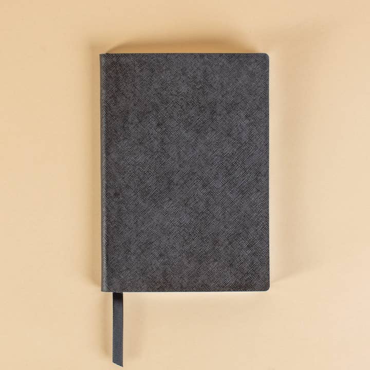 Italian Saffiano Leather Notebook for wholesale by Aubyn + Rose