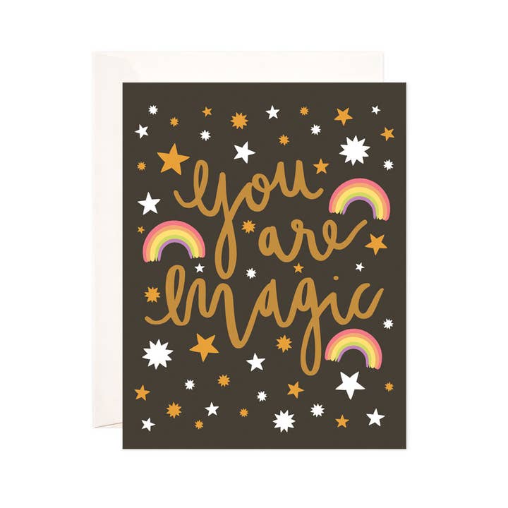 Bloomwolf Studio - Wholesale Everyday Greeting Card - You Are Magic Greeting Card