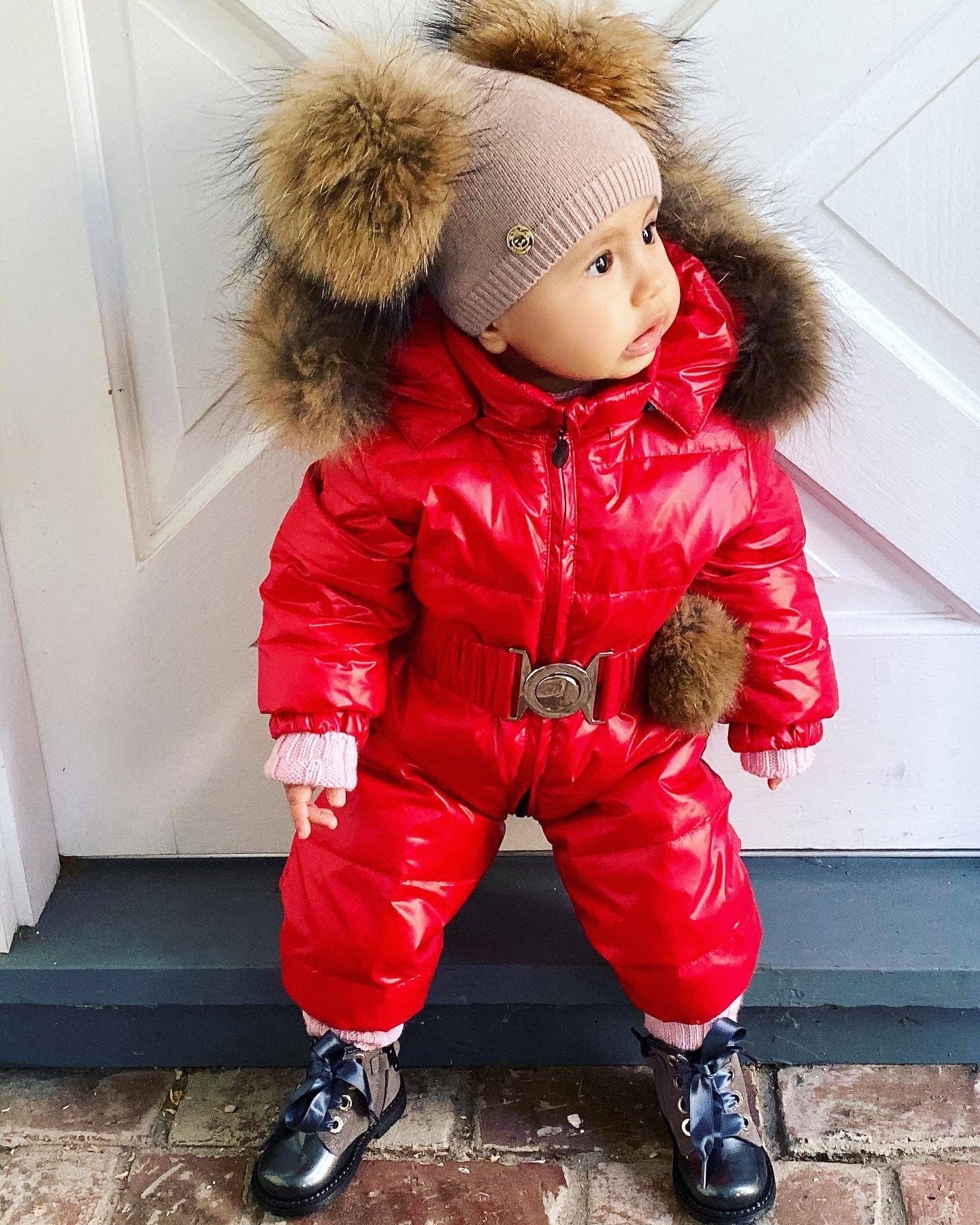 Petite Maison Kids - Wholesale Beanie - Kids - Sasha Double Pom Angora Beanie Hat8