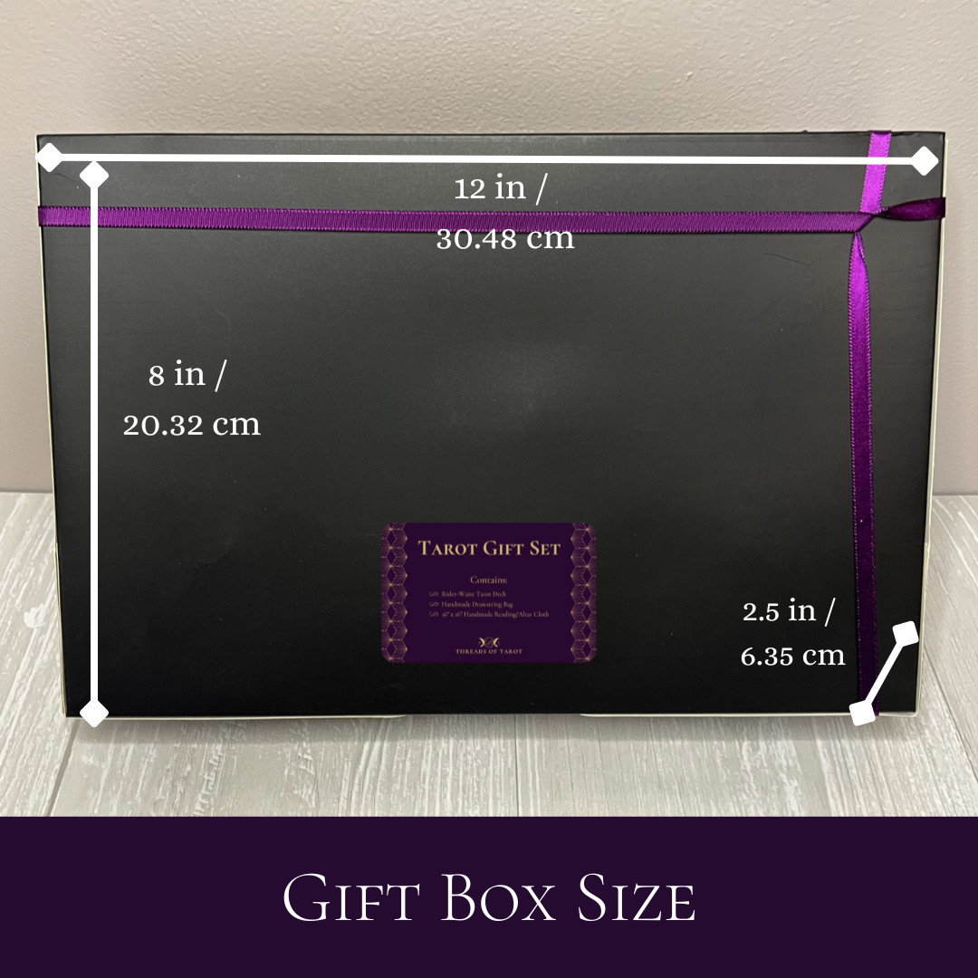 Threads of Tarot - Wholesale Tarot Cards - Tarot Gift Set: Deck, Bag, & Cloth For Birthday or Christmas10