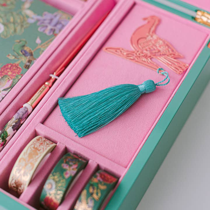 Good Juju Ink - Venta al por mayor Conjunto de papelería y tarjetas - Set de papelería Bird Menagerie Illumination Lacquer para recuerdos4