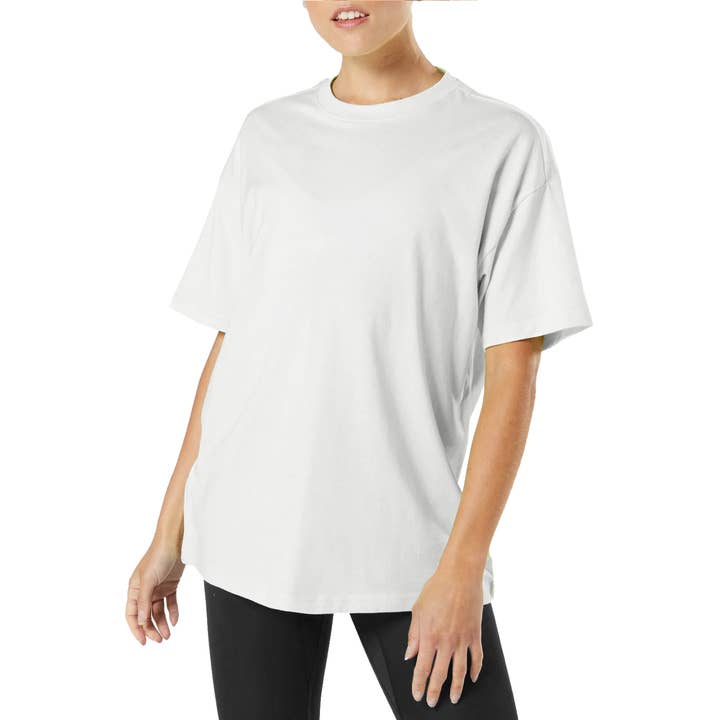 Galaxy By Harvic - Wholesale T-Shirt - Women's - Women's Loose Fitting  Short Sleeve Crewneck Tee7