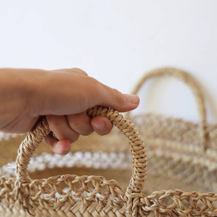 Mikwi - Venta al por mayor Cestas - Cestas de mercado hechas a mano en Marruecos - Cesta del mercado francés