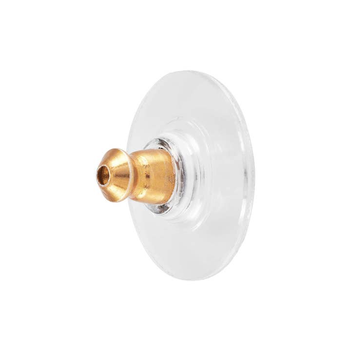 Silpada - Wholesale Stud/Post Earrings - Silpada 'Clear' Earring Backs, Golden2