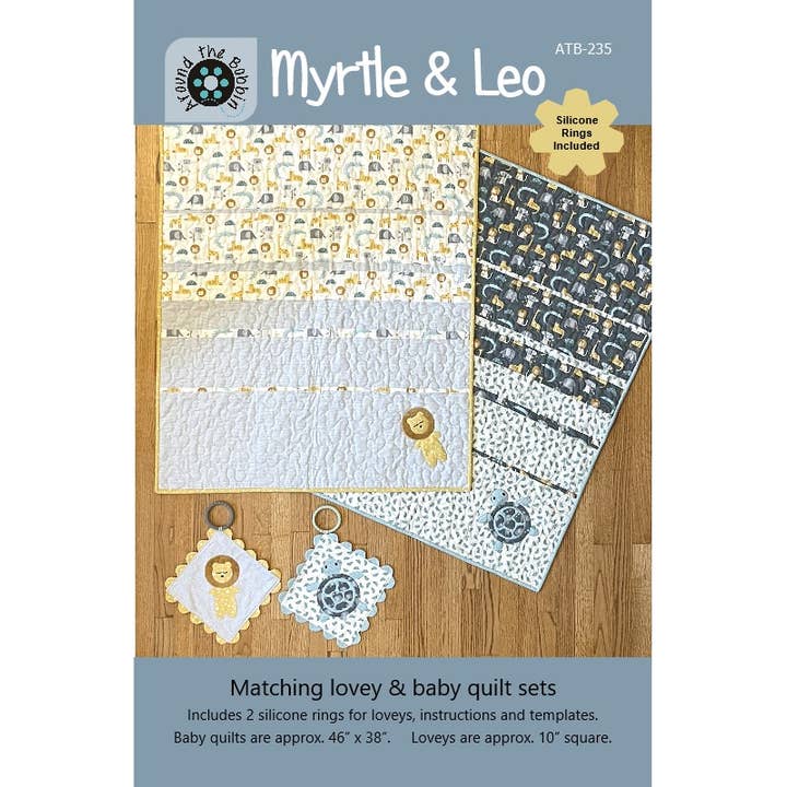 Myrtle & Leo | Sewing Pattern + Silicone for wholesale by Around the Bobbin